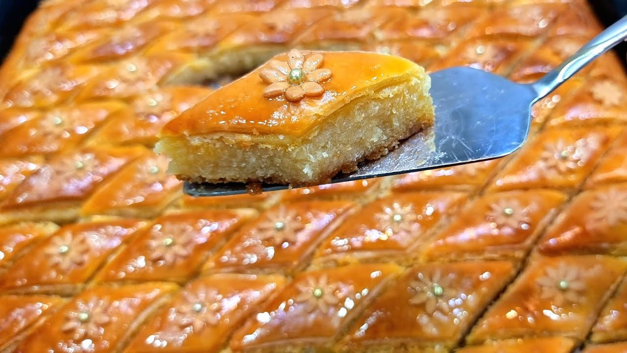 Вкусная пахлава / Очень вкусная кокосовая пахлава
