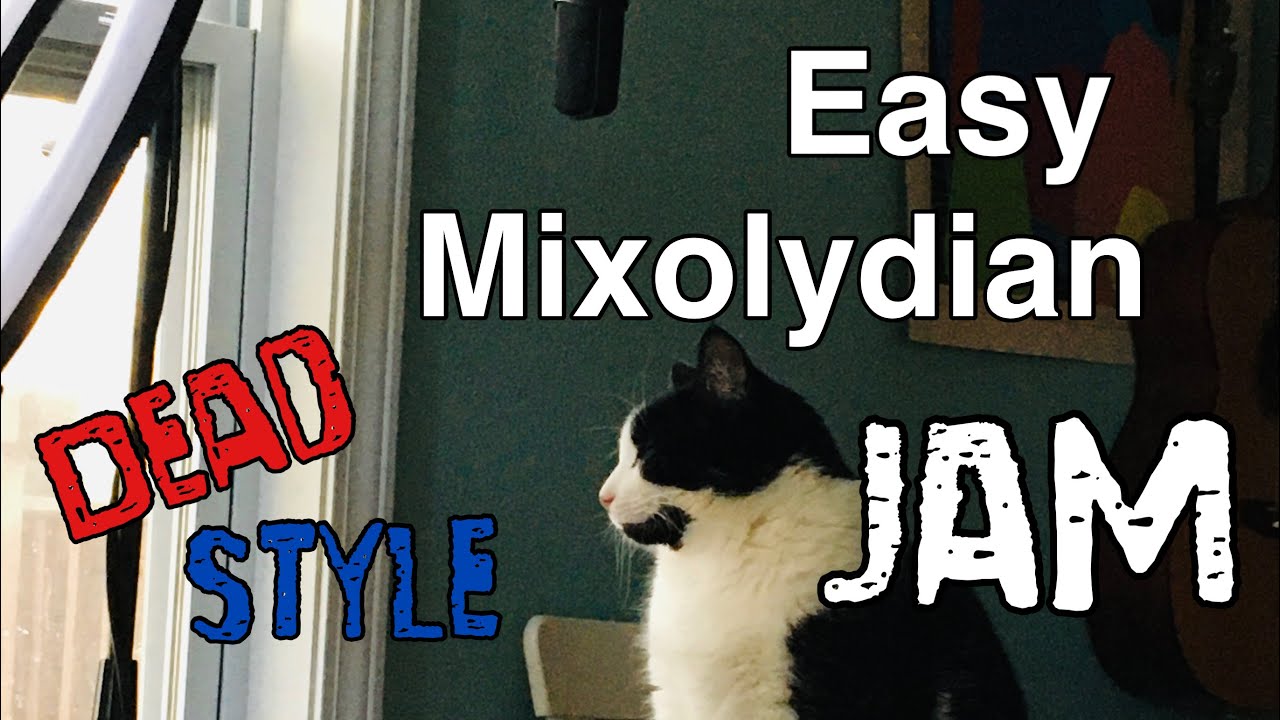 Jam Band Style Mixolydian Guitar Improvisation // Sugaree Vibe // With Practice Loop