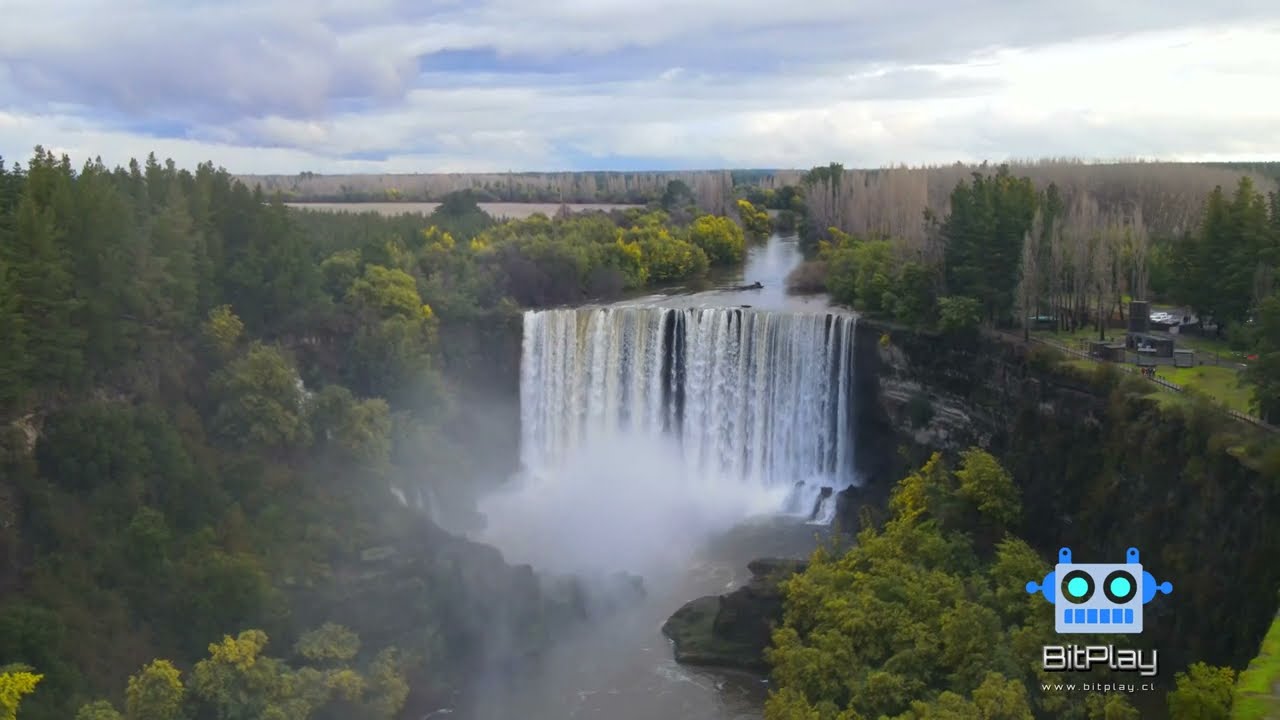 Salto Itata  4K -  Región de Ñuble  -  Chile