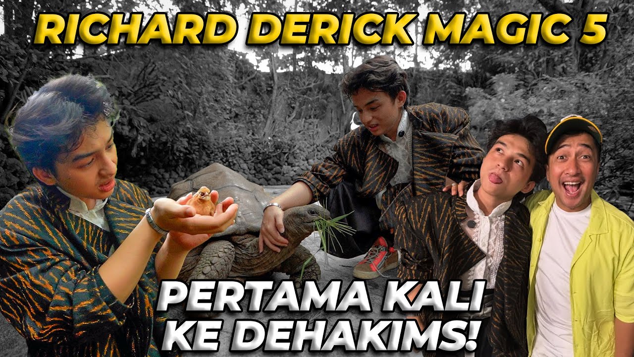REAKSI RICHARD DERICK MAGIC 5 PERTAMA KALI KE DEHAKIMS..!