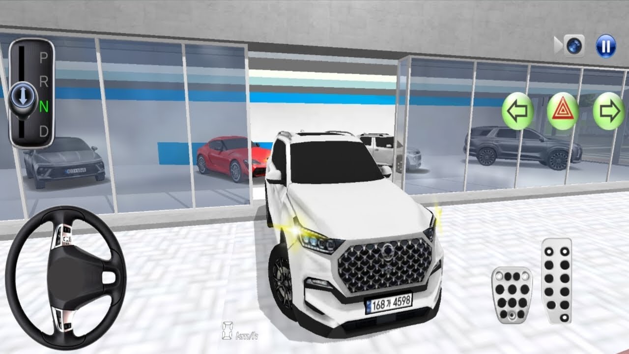 New SsangYong Rexton Car Ready For Parking - 3D Driving Class - Android Gameplay