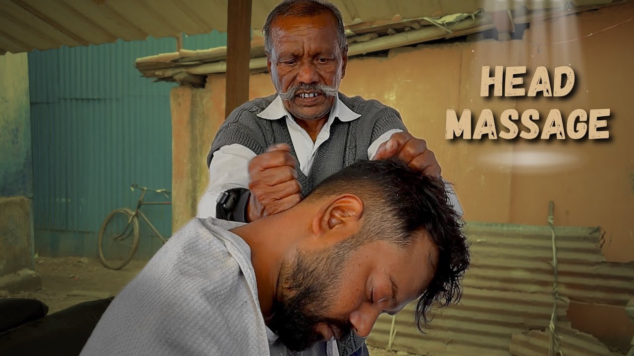 Best Neck Massage with Cracking | Amazing ASMR therapy by indian barber