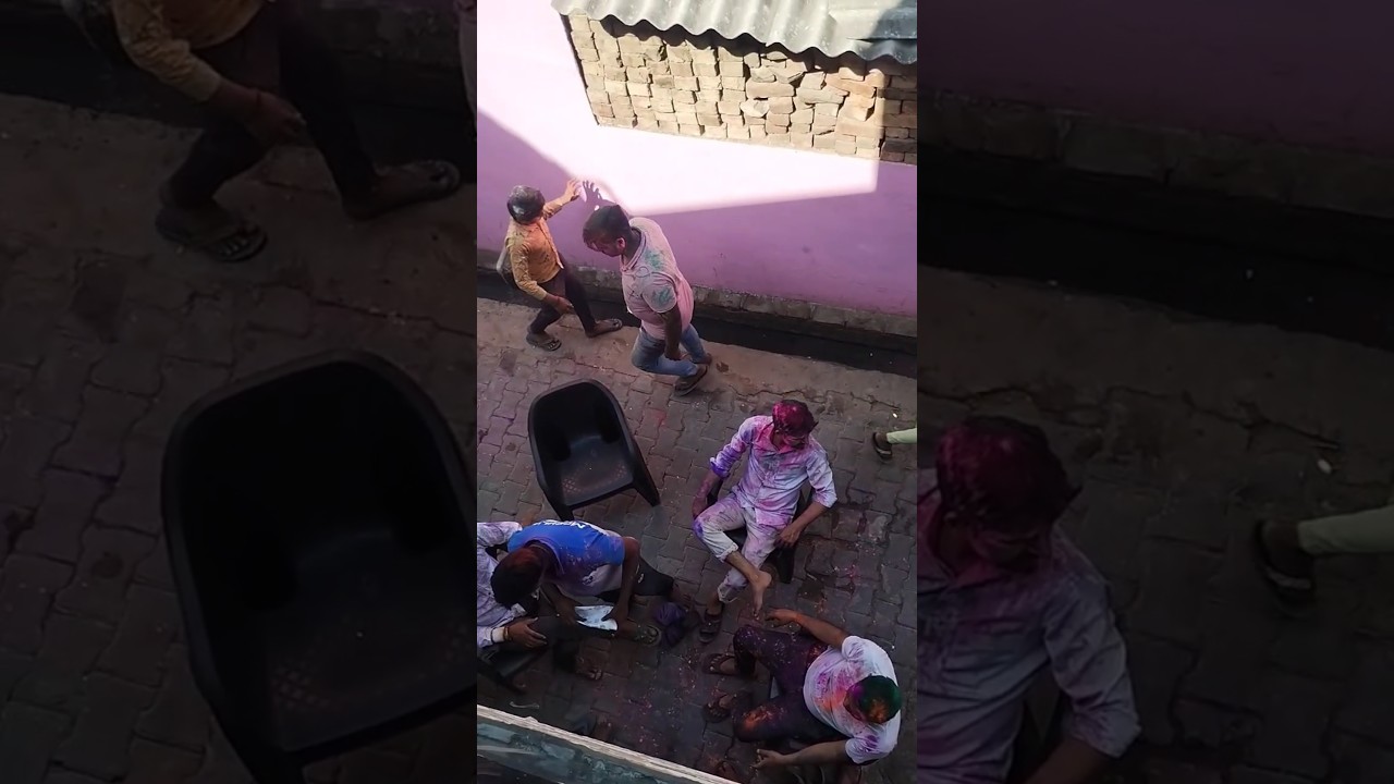 dhulandi wale din gaav ki galio ka haal #dhulandi #holi #shorts #trending #viral #colours #yoytube