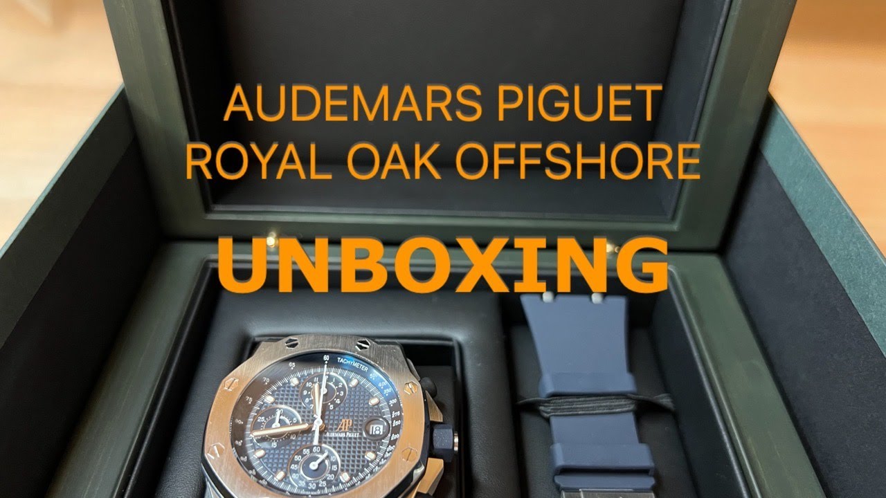 UNBOXING THE AUDEMARS PIGUET (AP) ROYAL OAK OFFSHORE 26238ST.OO.2000ST.01