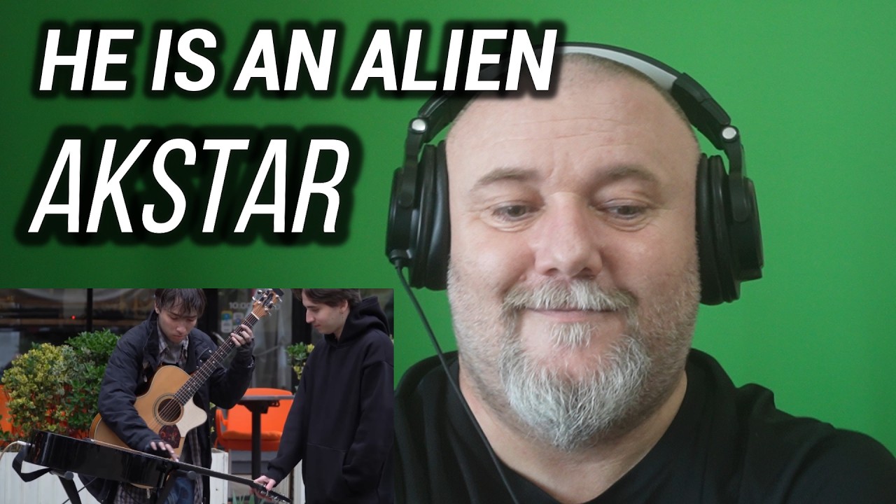 AKSTAR - PRETENDS TO BE HOMELESS AND PLAYS 2 GUITARS AT THE SAME TIME SHOCKING EVERYONE | REACTION