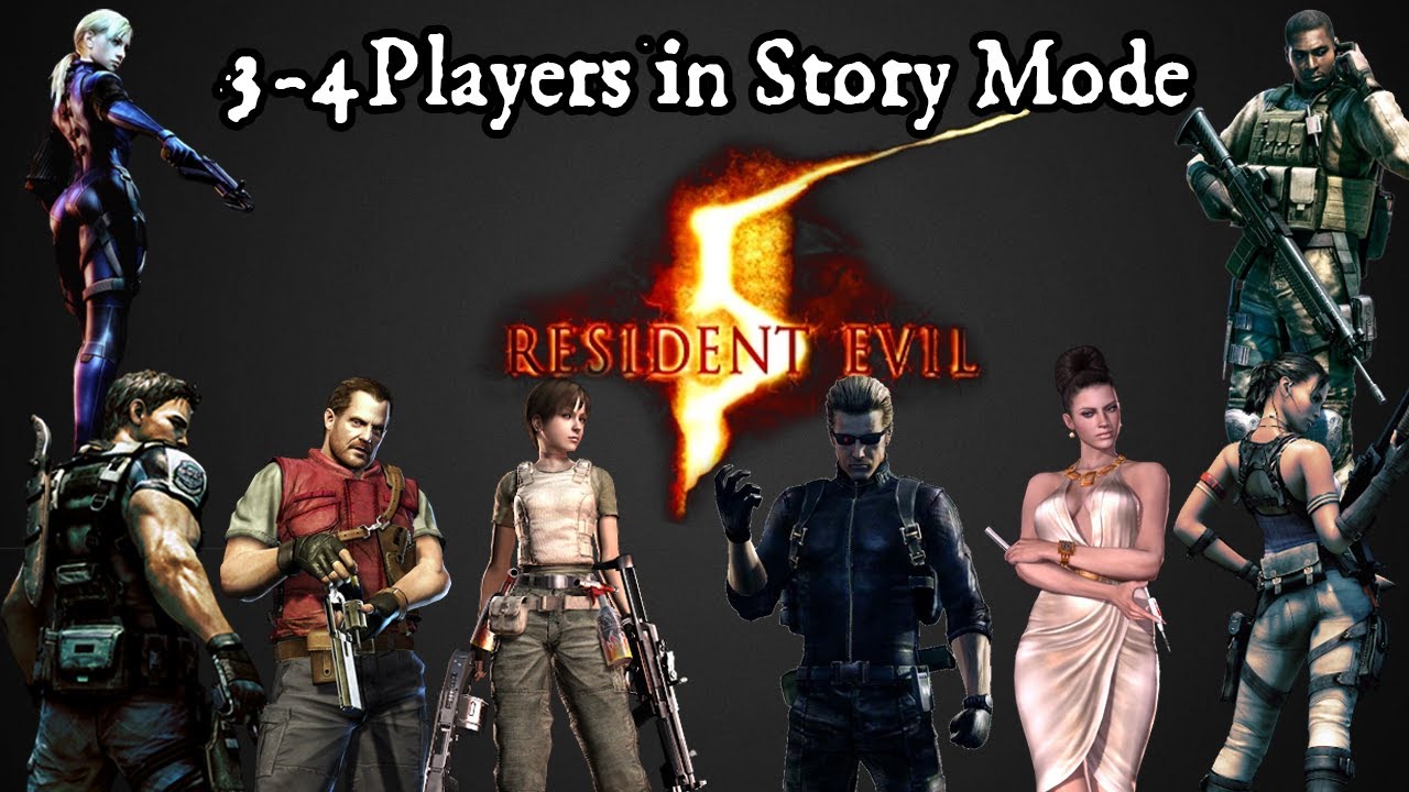 2-4 Player Resident Evil 5 Story Mode Mod