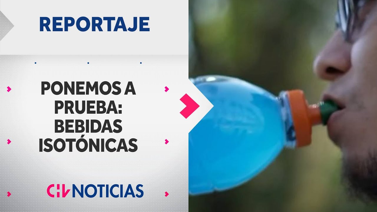 PONEMOS A PRUEBA: Bebidas isotónicas ¿Hidratan más que el agua? ¿Sirven para la resaca?