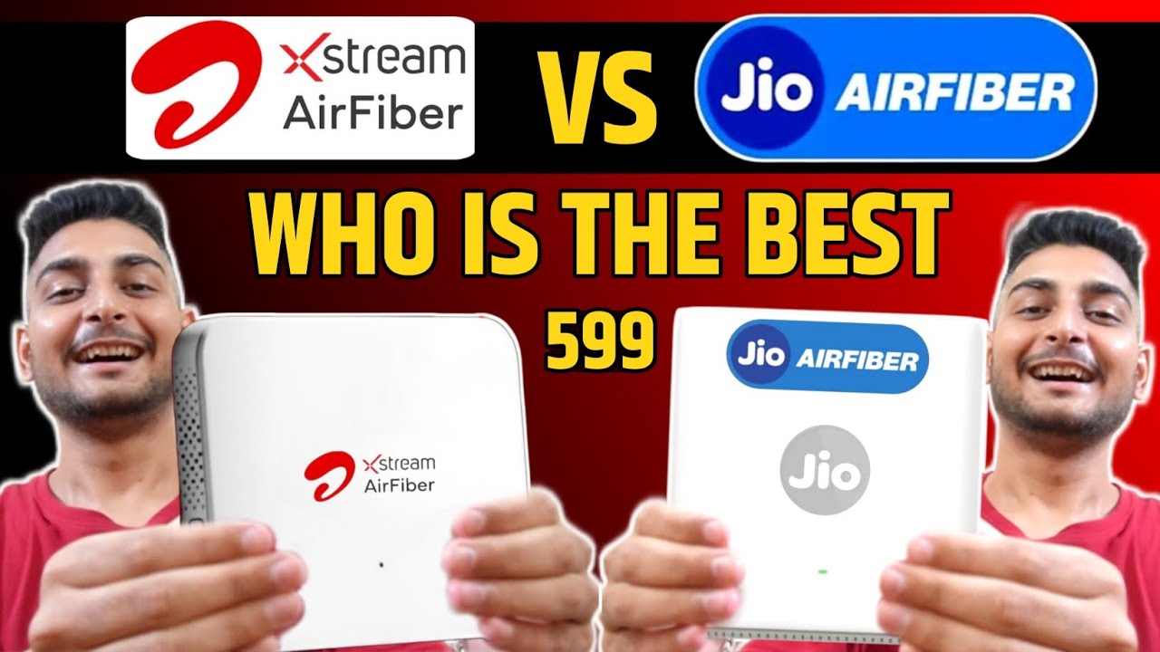 Airtel AirFiber Vs Jio AirFiber | Who is The Best | Speed | Ott |Plan Details | Installation