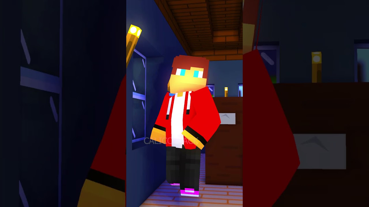 JJ and Mikey vs Monster School - Maizen Minecraft Animation 
