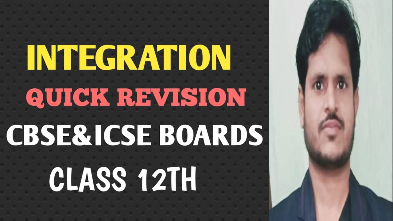 NCERT l Maths Solution|Class 12th|Quick Revision| Integration||PYQs| Lecture 4