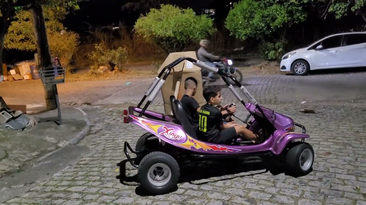 PROVA PRA TIRAR CARTEIRA HABILITAÇÃO! MINI BUGGY FAPINHA - APROVADO/REPROVADO