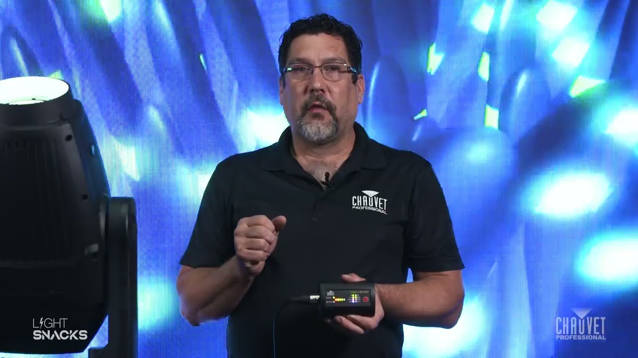 Light Snacks: Connecting the W-DMX Micro T-1 TRX G6 to a Maverick Fixture  |  CHAUVET Professional