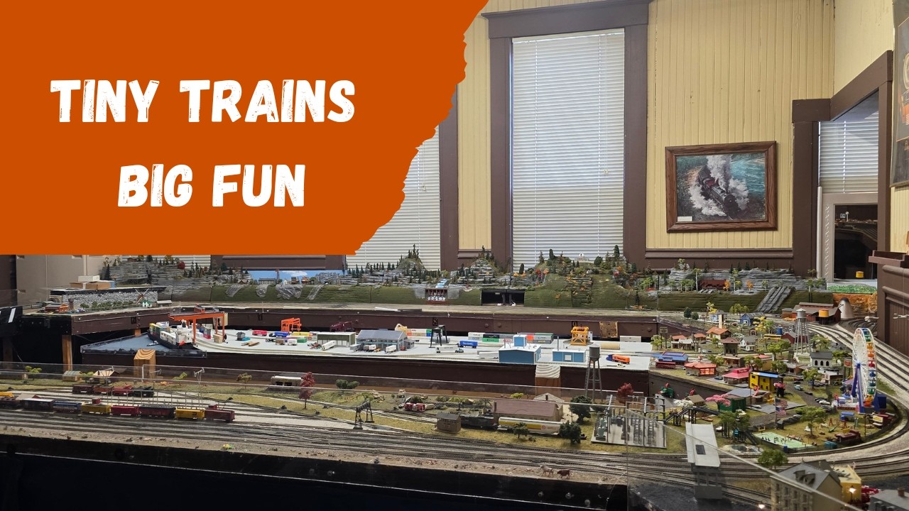 Model Train Magic in Temple, TX — A Railfan’s Mid‑Week Treat