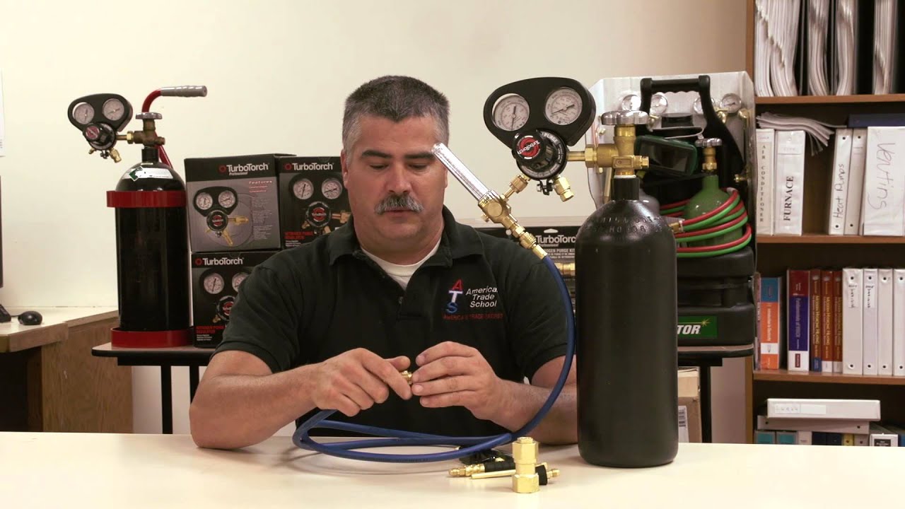 Nitrogen Purge Kit Improves Brazing Results on Copper Pipe