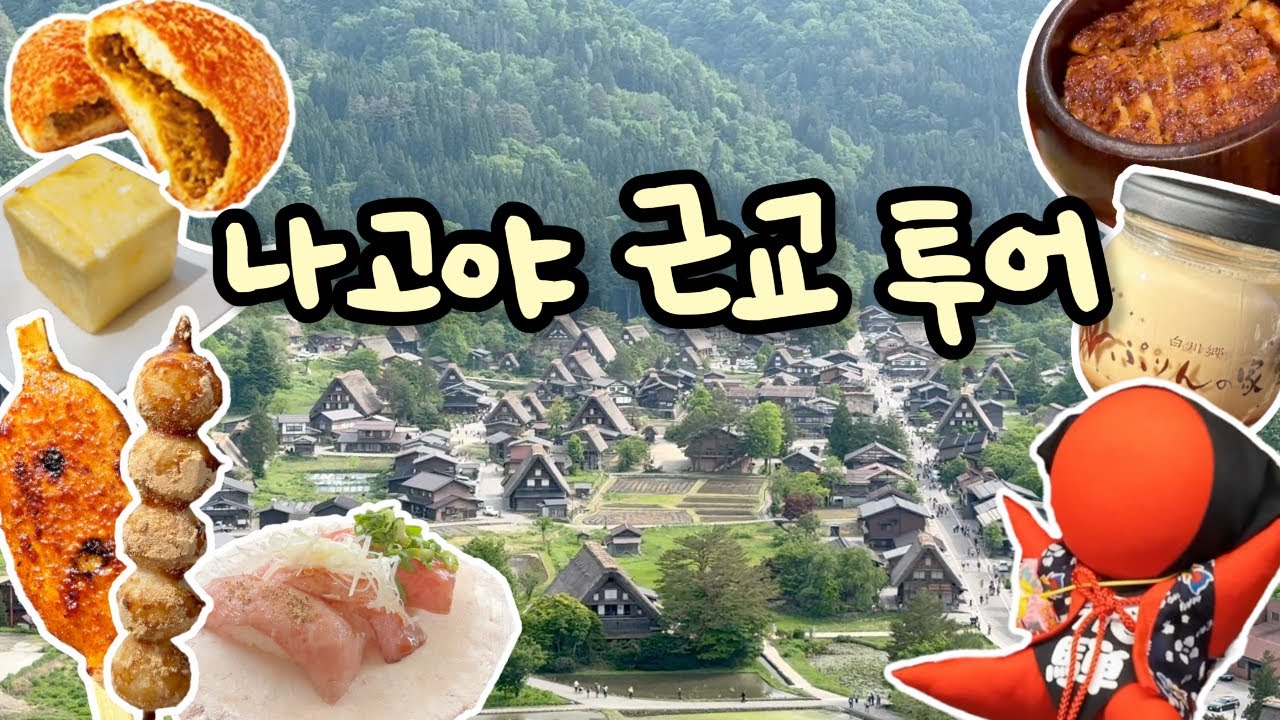 나고야 여행2 🇯🇵  나고야 근교 다카야마&시라카와고 투어 (먹는 게 8할😋)