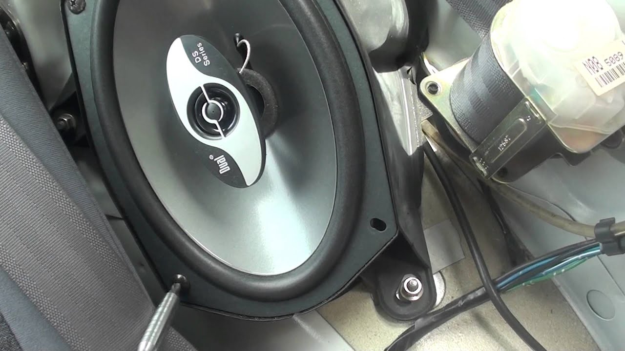 1995-99 Mitsubishi Eclipse Rear Speaker Installation