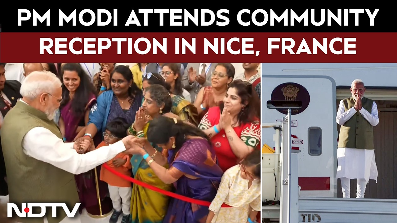 LIVE: PM Modi attends community reception, Nice (France) I G7 Summit 2026