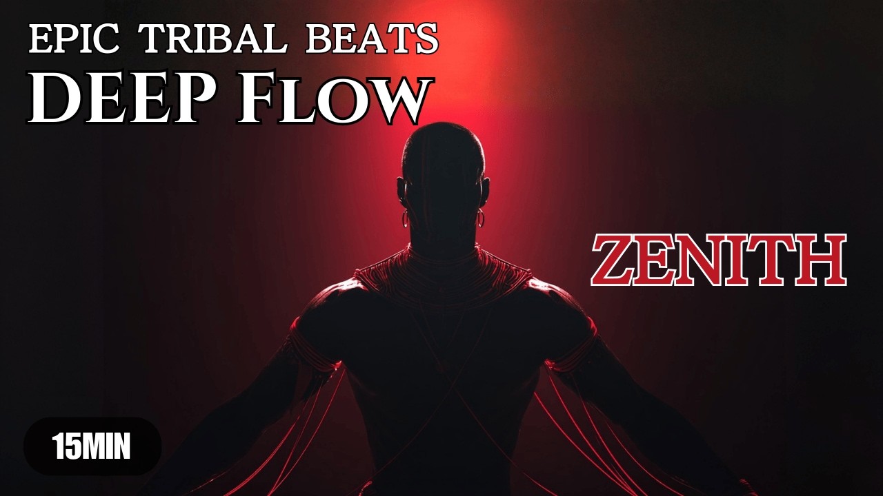 Deep Focus and Flow Music for Creative Work - ZENITH | Epic Tribal Beats (15 Min)
