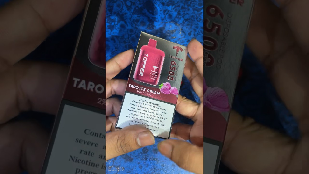 Topper 6500 puffs | #electroniccigarette | #vape
