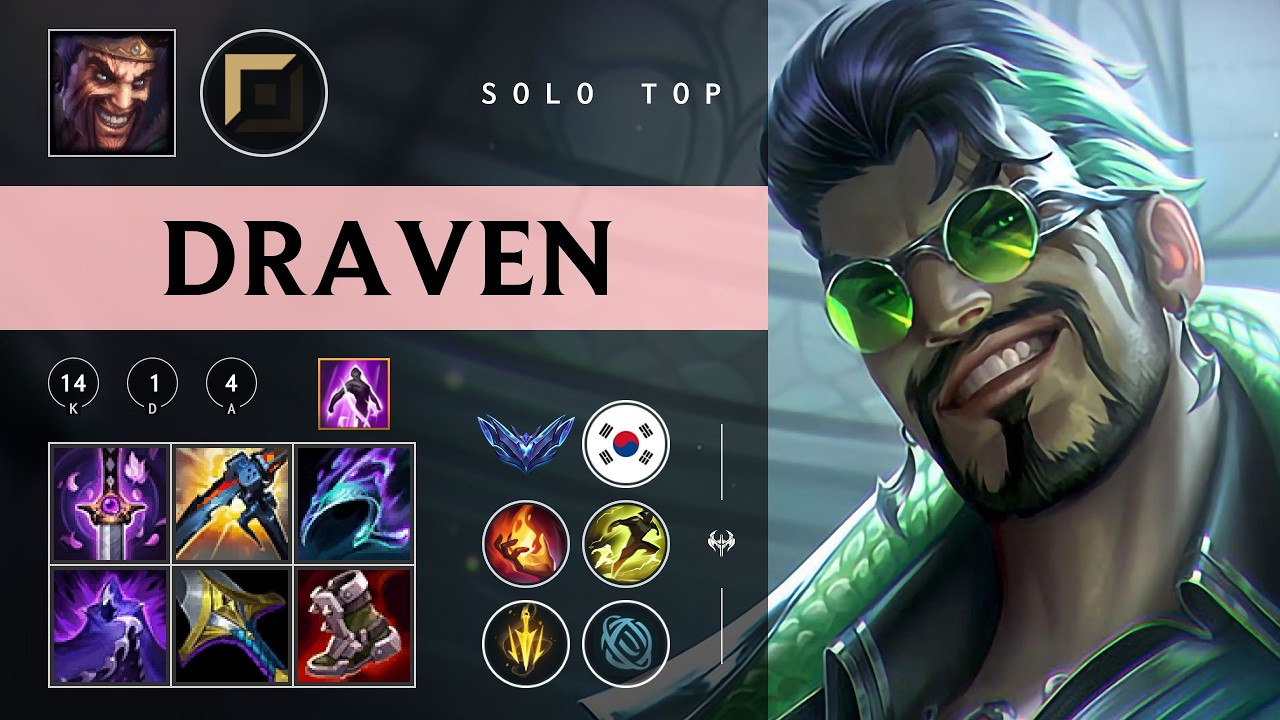 Draven Top vs Yone - KR Diamond Patch 26.04