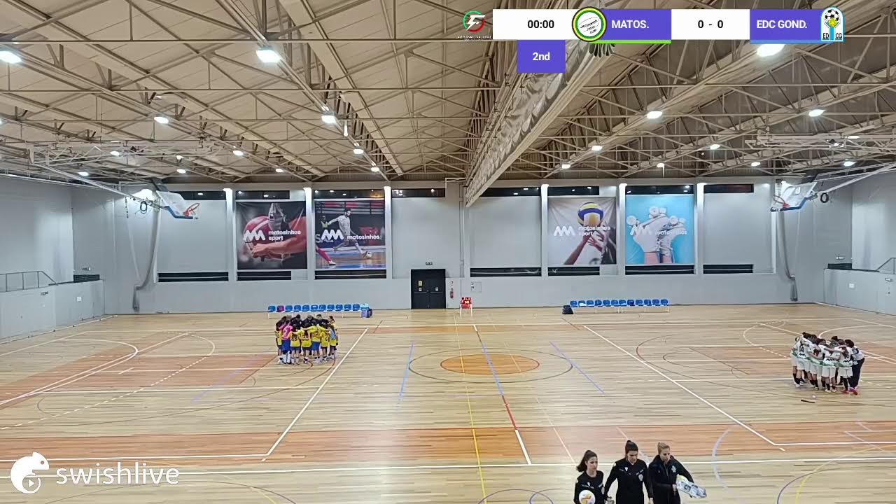2ª Parte - Matosinhos Futsal vs EDC Gondomar - Campeonato Nacional de Futsal Feminino Sub15