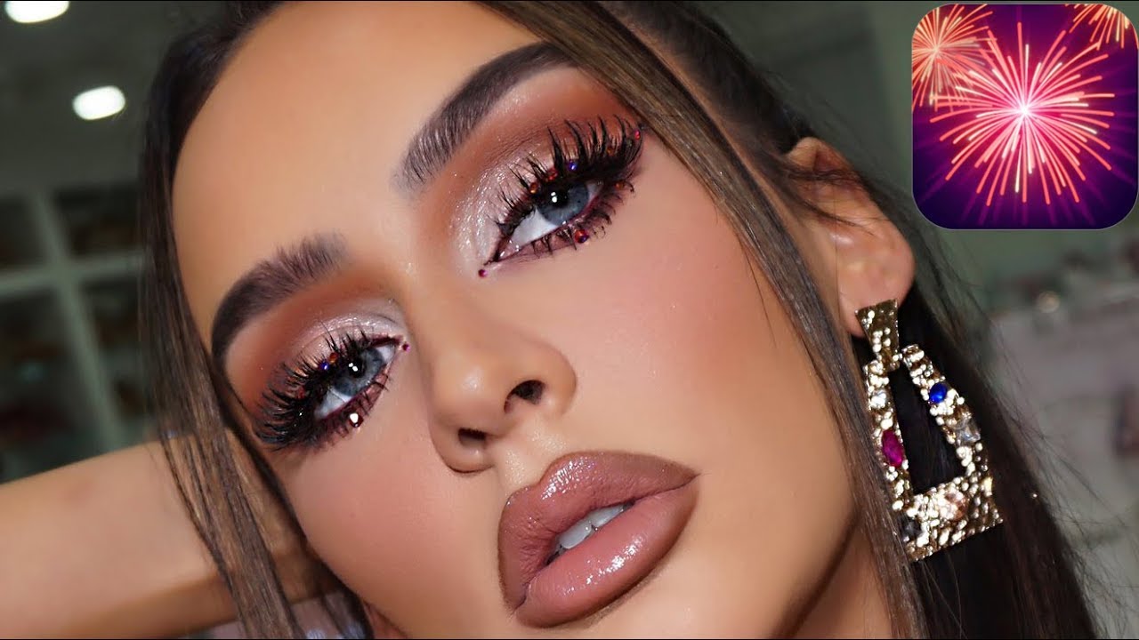 MY NEW YEARS EVE MAKEUP 2020!