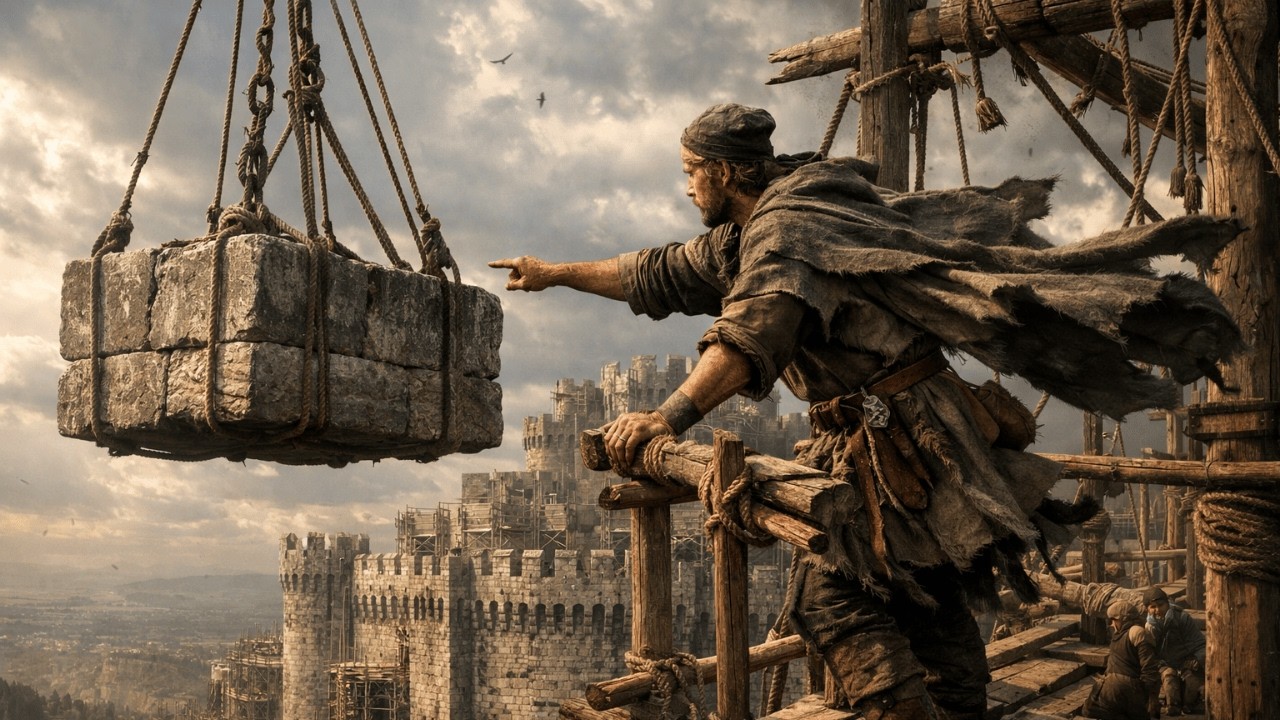 Cómo Construyeron los Castillos Medievales Desde Cero (Sin Máquinas, Sin Grúas)