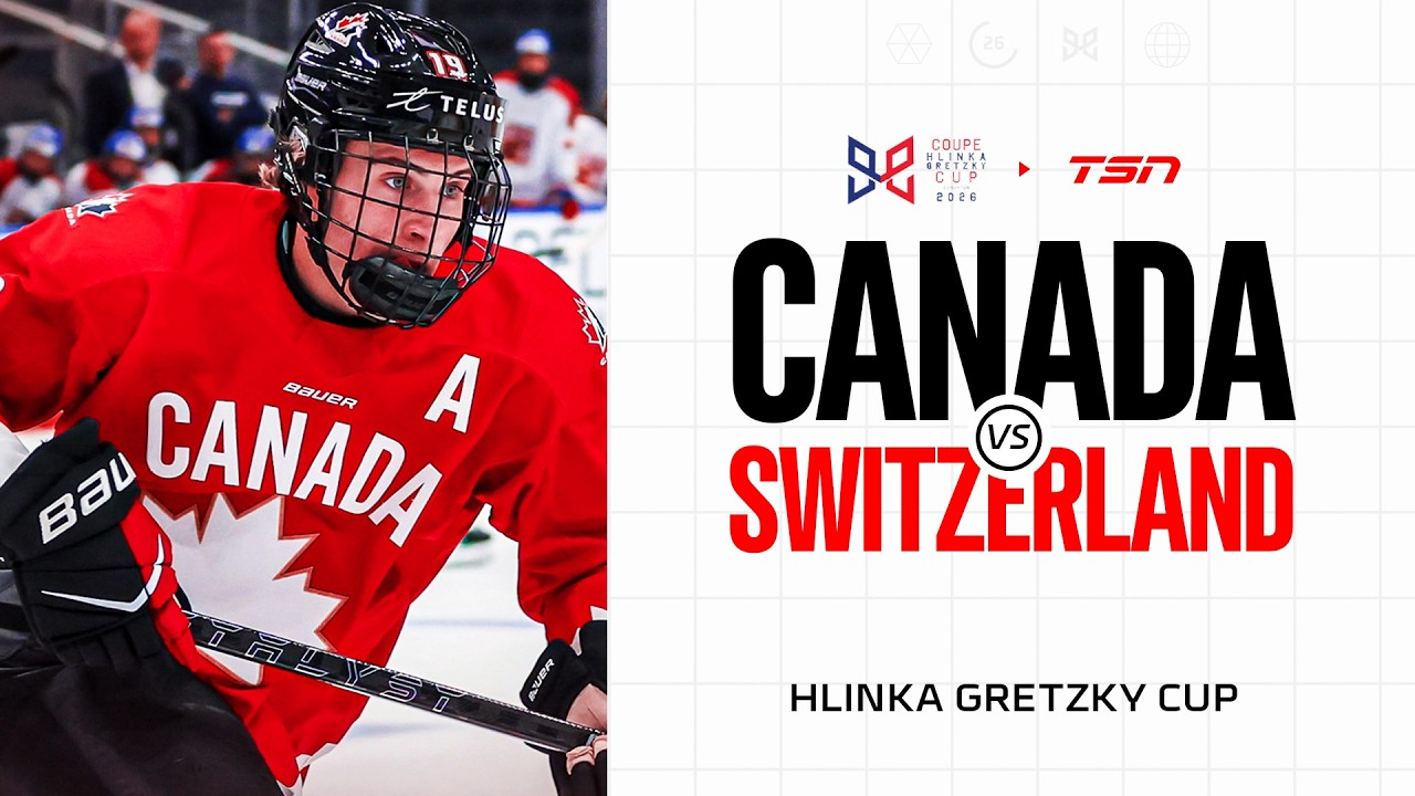 Canada vs. Switzerland Full Highlights | 2026 Hlinka Gretzky Cup
