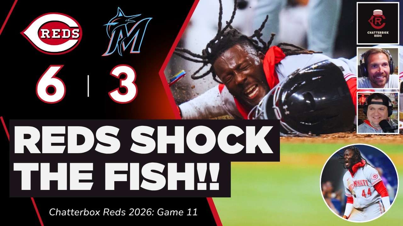 Cincinnati Reds at Miami Marlins LIVE MLB Postgame Show Chatterbox | Podcast, Recap, Highlights