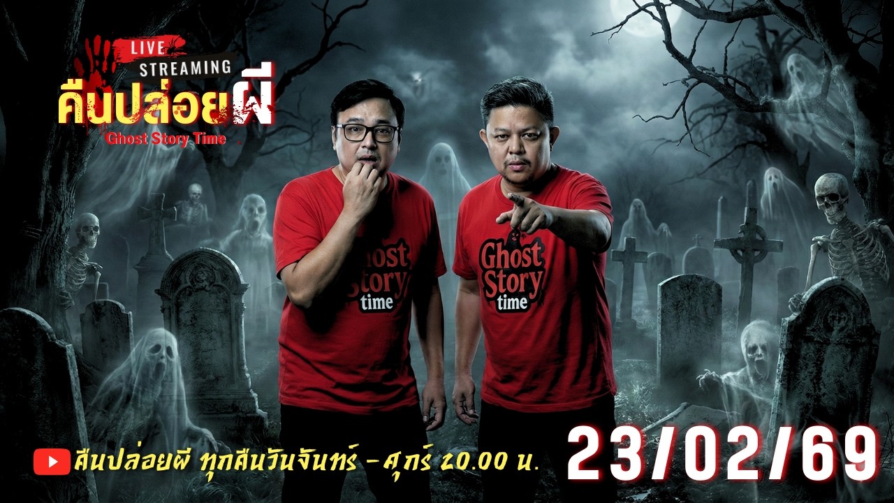 🔴 Live สด #คืนปล่อยผี  วันที่ 23/02/69 | เนตร ธนัชพงศ์ x ขวัญ น้ำมันพราย