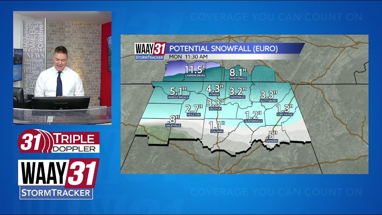 Weekend Winter Storm Update