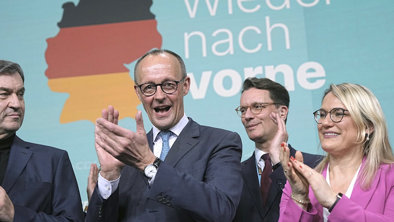 Christian Democratic Union leader Friedrich Merz says he wants to form a government by Easter