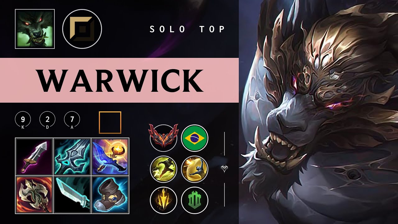 Warwick Top vs Malphite - BR Grandmaster Patch 26.02