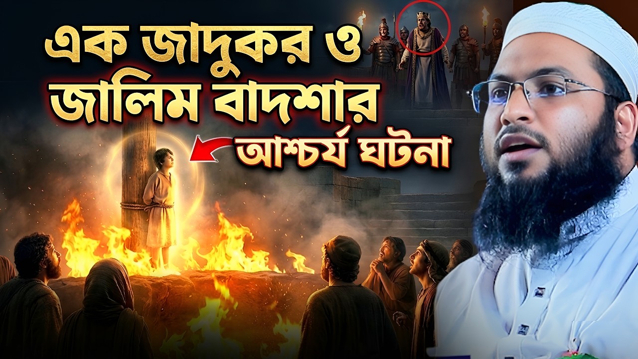 এক জাদুকর ও জালিম বাদশার আশ্চর্য ঘটনা। ইসমাইল বুখারী কাশিয়ানী ওয়াজ। Ismail bukhari kashiani waz