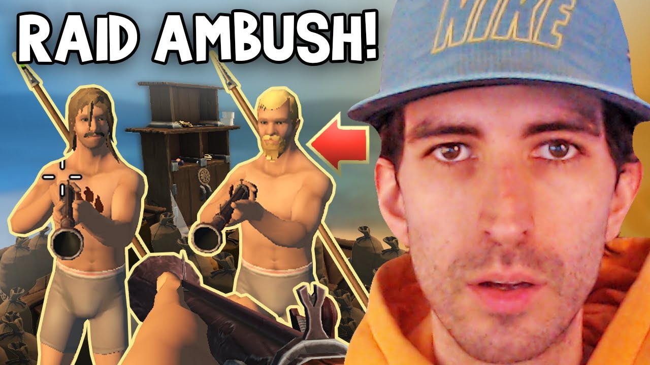 They Tried To Counter Our Raid! ( Gameplay ) - Tribals.io Survival