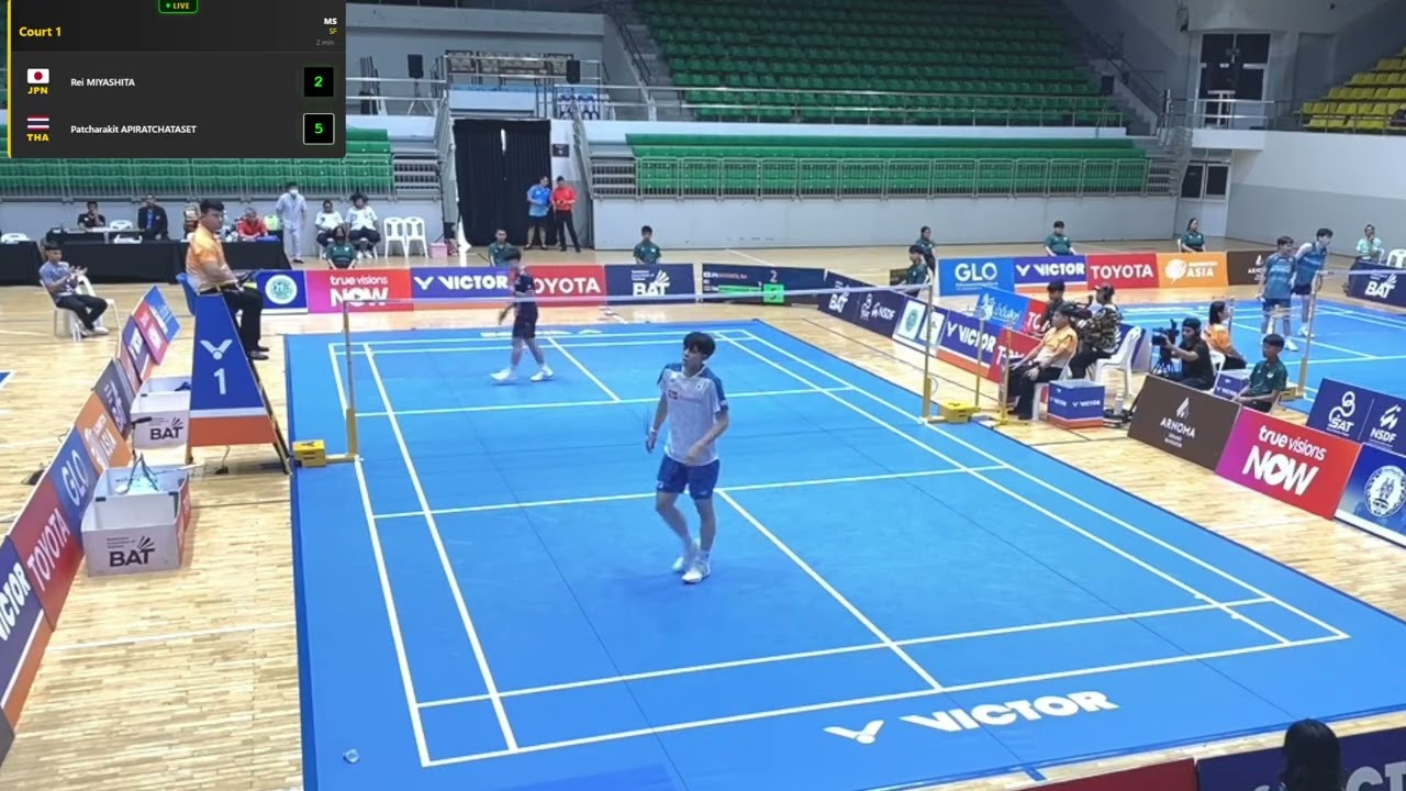 MS  SF  Rei MIYASHITA (JPN) vs Patcharakit APIRATCHATASET (THA)