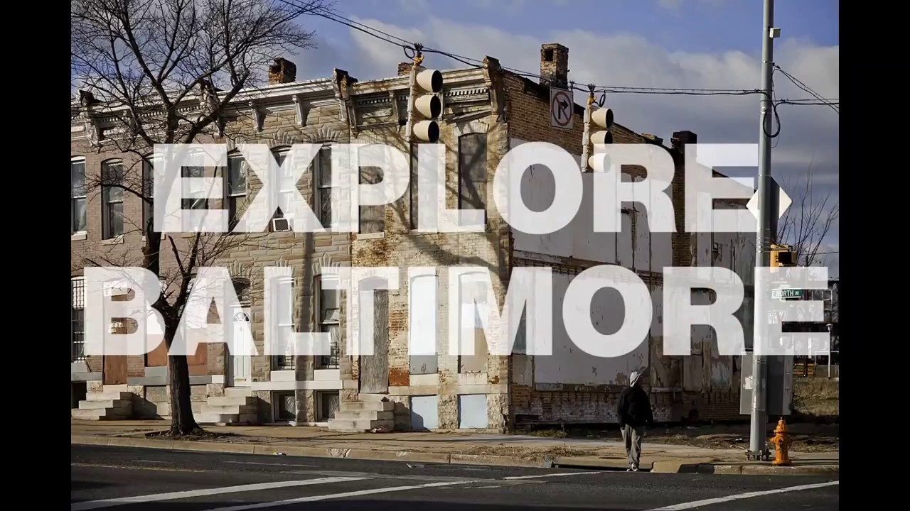Explore Baltimore 001: Graffiti and a Dead Mall.
