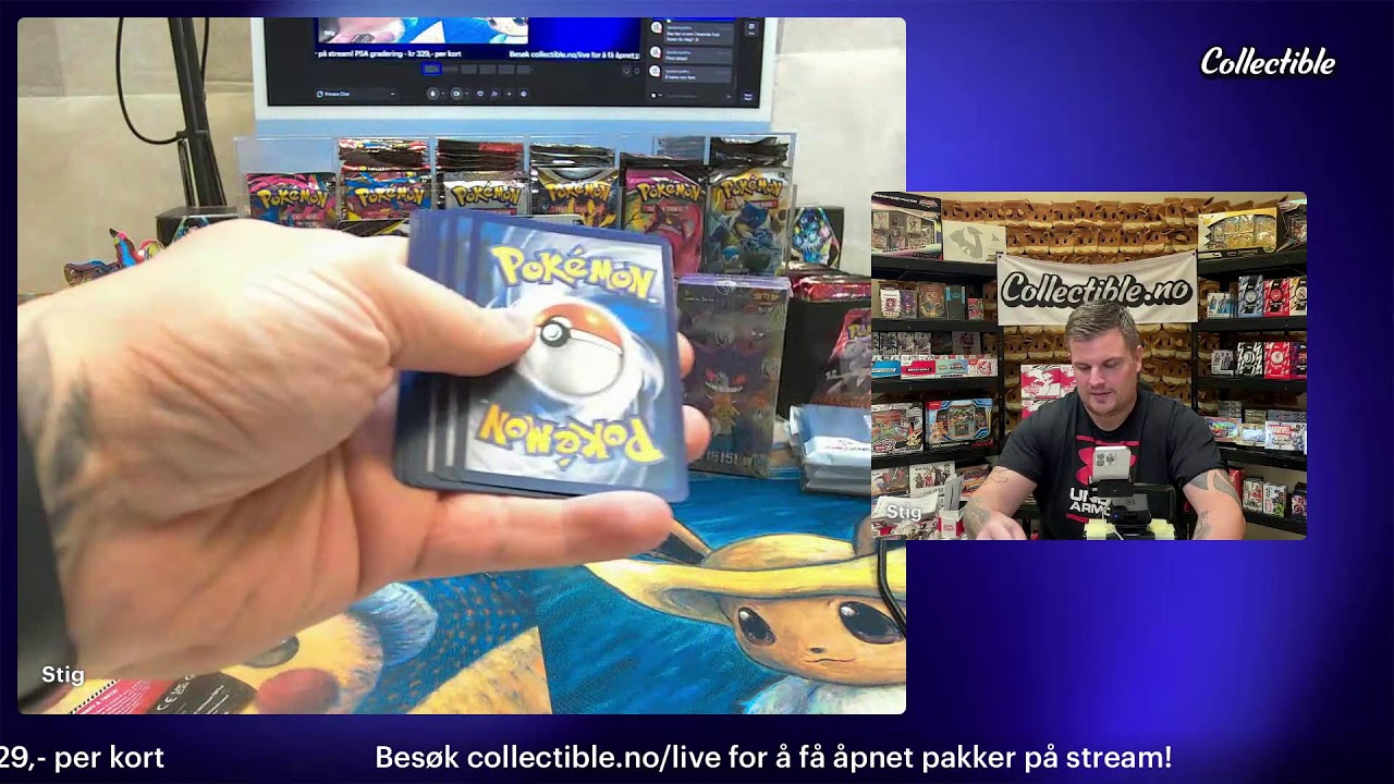 Collectible.no Rip & Ship - Pokemon, Topps, One Piece, Riftbound