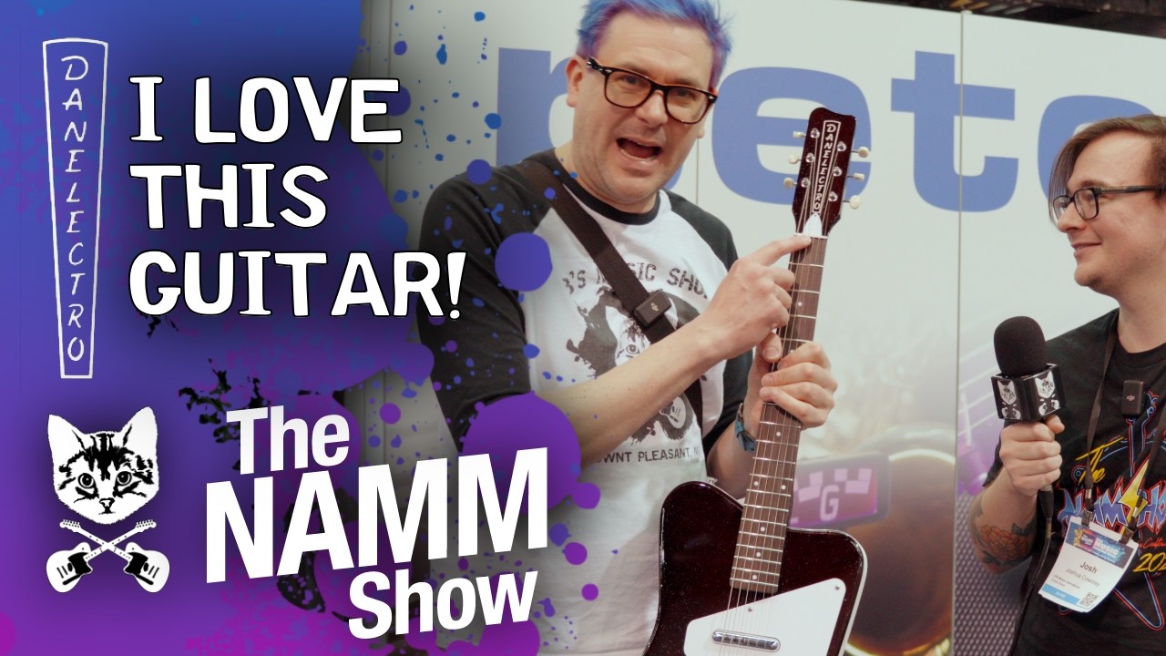 Danelectro представляет на выставке NAMM 2025: баритон и многое другое! 🎸