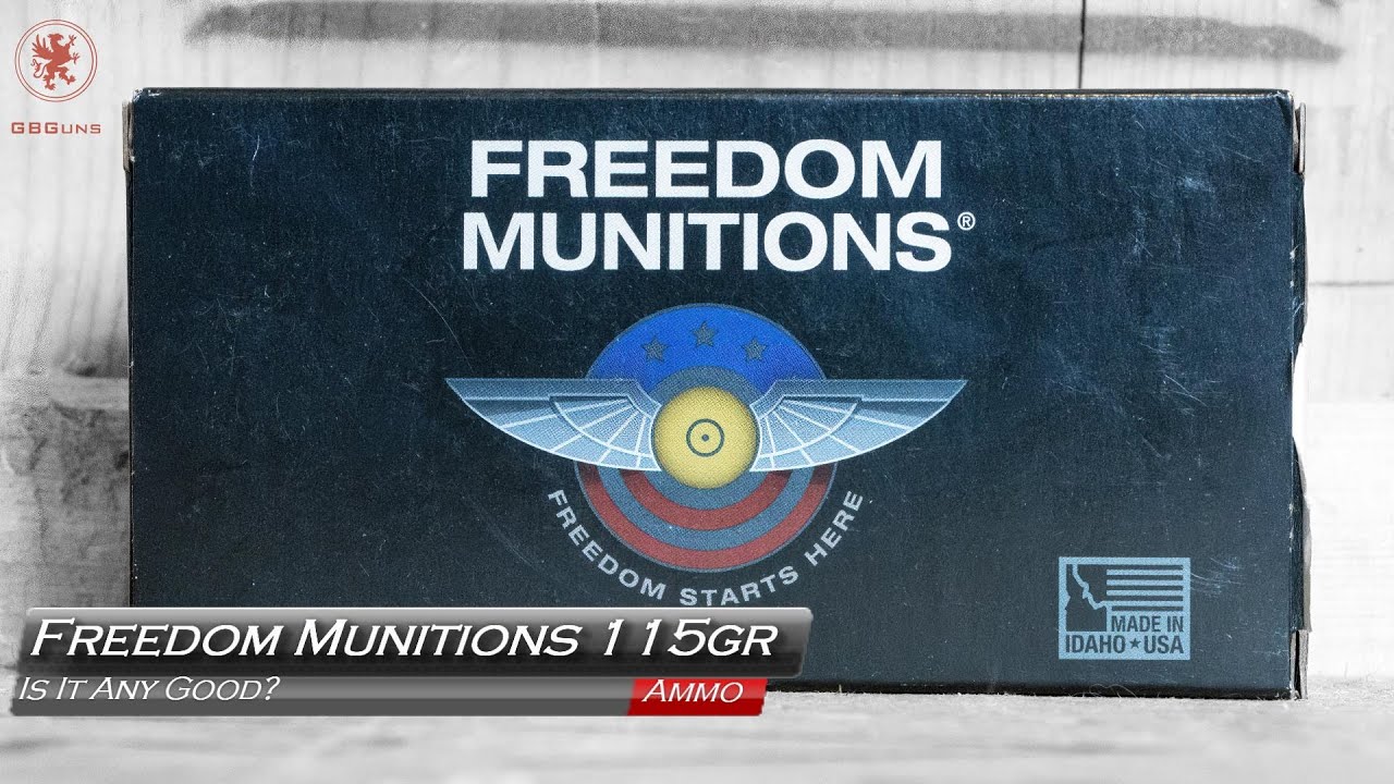 Freedom Munitions 115gr 9mm RN, Is It Any Good?