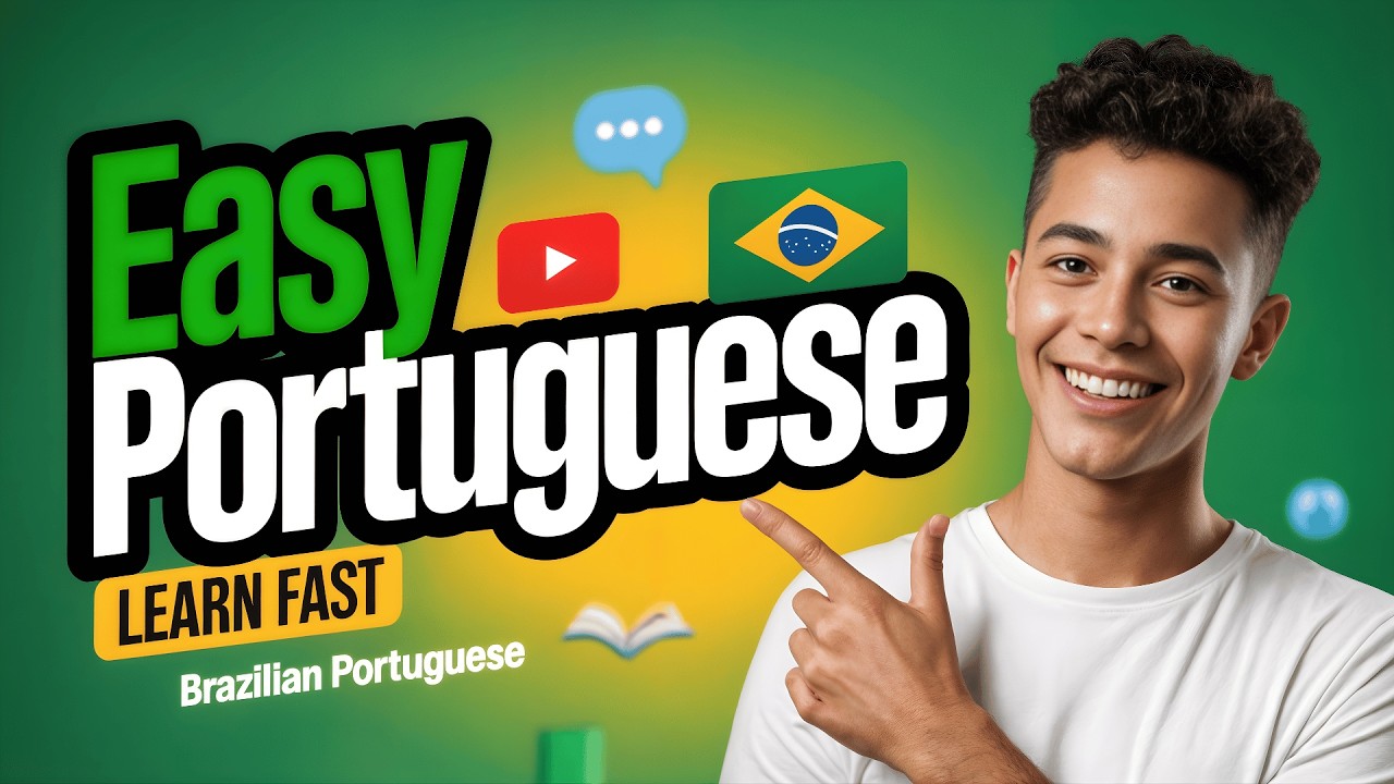 Easy Portuguese 🇧🇷 | Learn Brazilian Portuguese for Beginners (Fast & Simple)