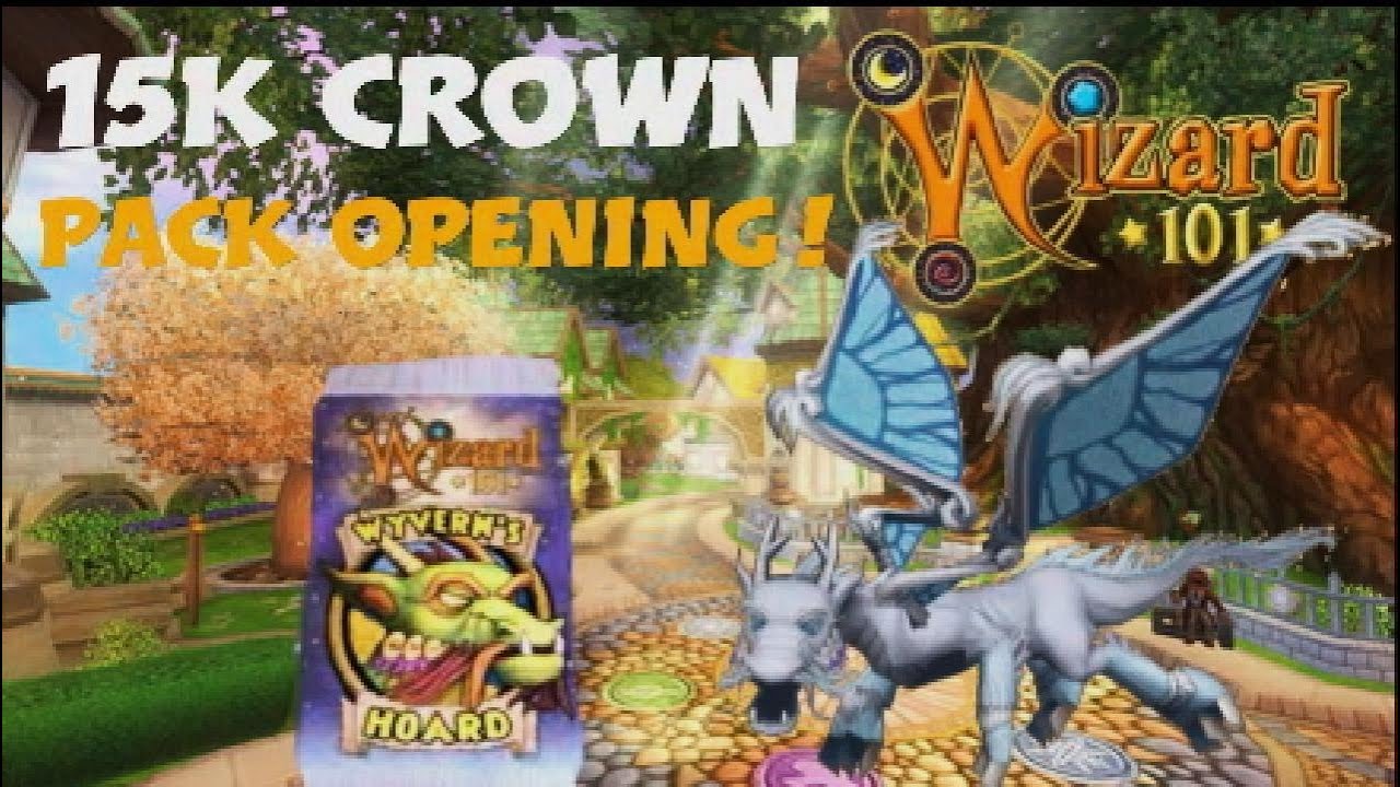 Insane Wizard 101 Wyvern Pack opening!