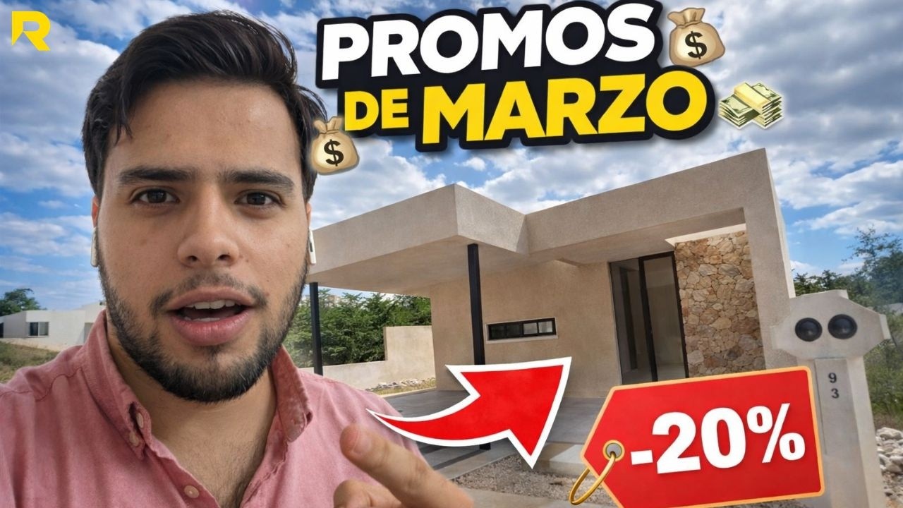 LAS MEJORES PROMOCIONES INMOBILIARIAS EN MÉRIDA | Marzo 2026
