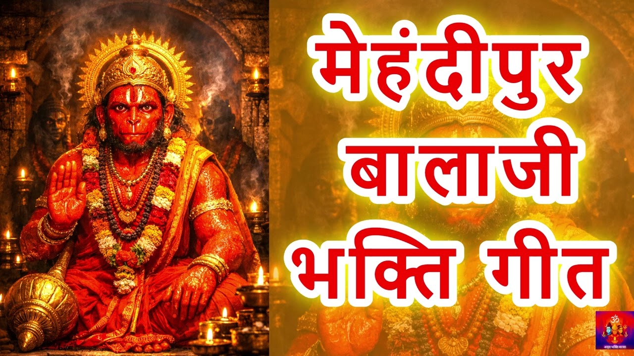 🚩 Mehndipur Balaji Bhakti Geet | Hanuman Bhajan | Tuesday Special | For pain relief 🚩