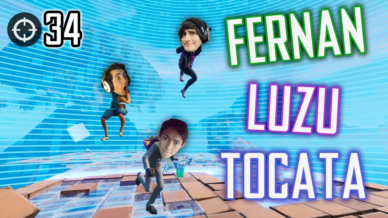 Tocata Hace 34 KILLS  | ZoneWars Con Fernanfloo y Luzu!