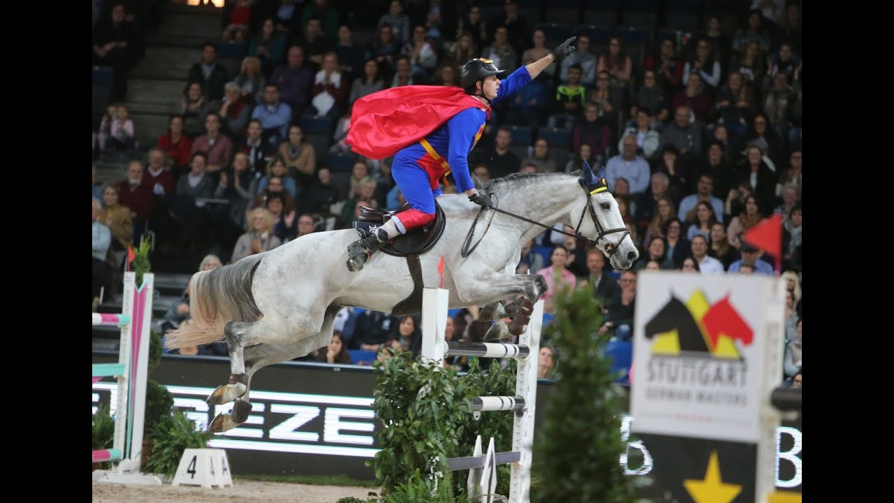 STUTTGART GERMAN MASTERS - Zeitspringprüfung mit Kostümen Allianz & XXL