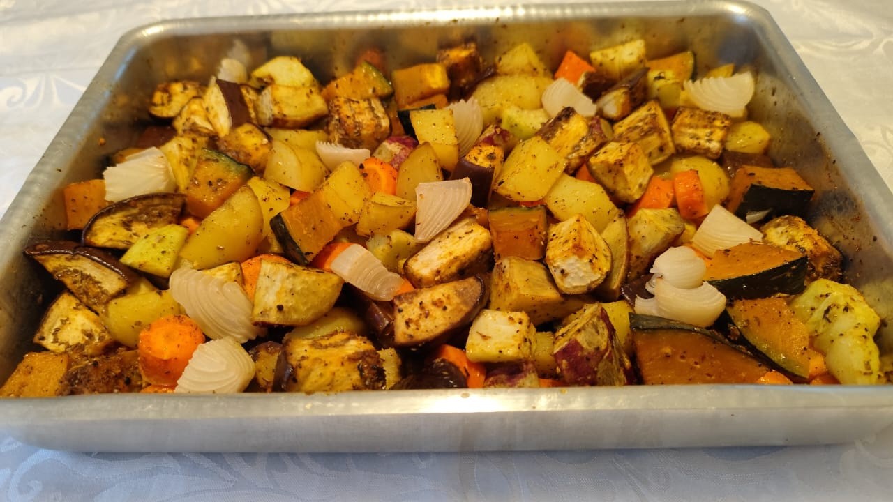 LEGUMES ASSADOS. O acompanhamento perfeito para qualquer refeição
