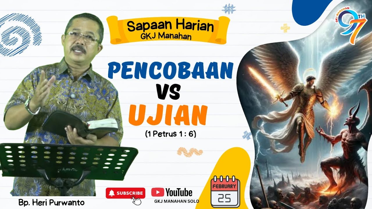 Sapaan Harian GKJ Manahan Surakarta [Februari 25, 2026] -
