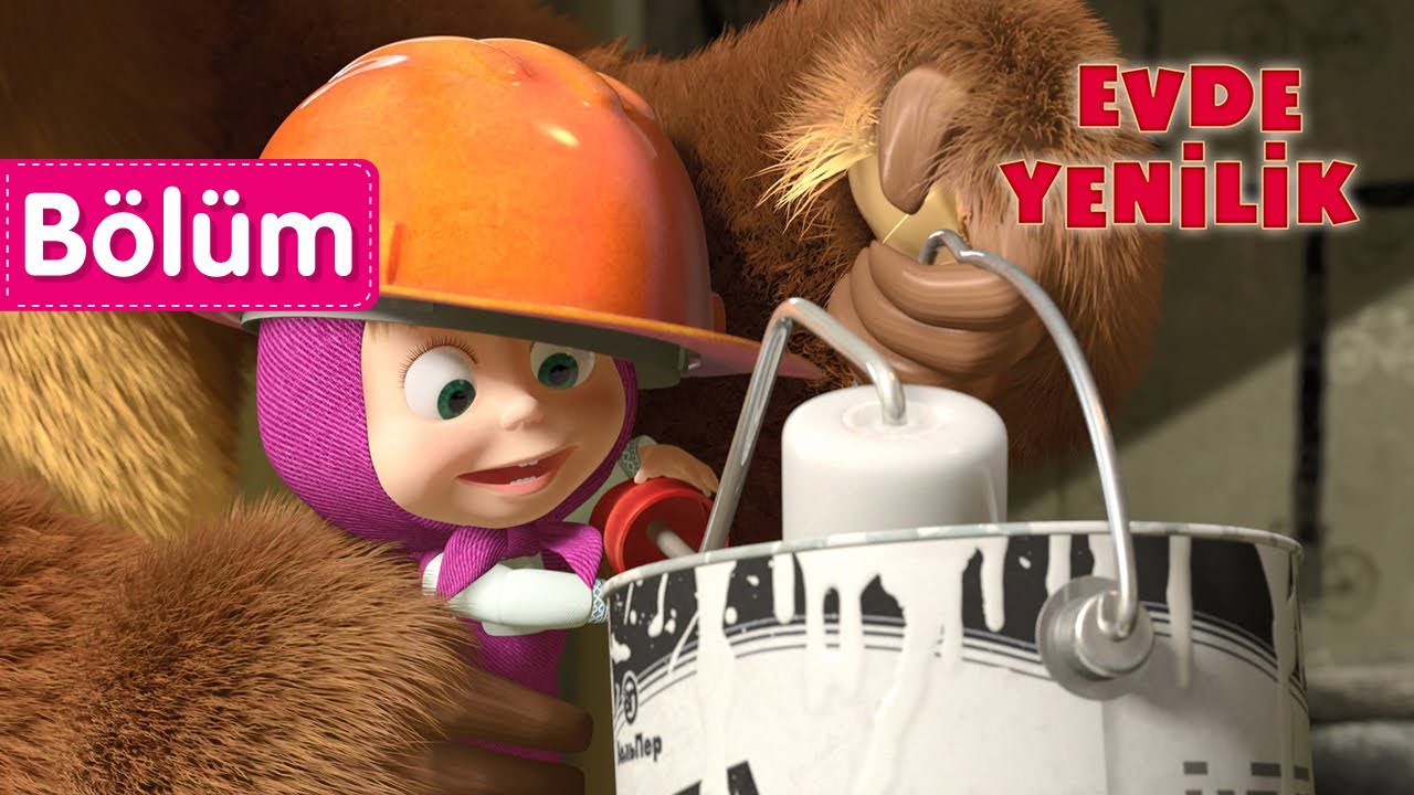 Maşa İle Koca Ayı - 👷 Evde Yenilik 🛠️ (Bölüm 26)