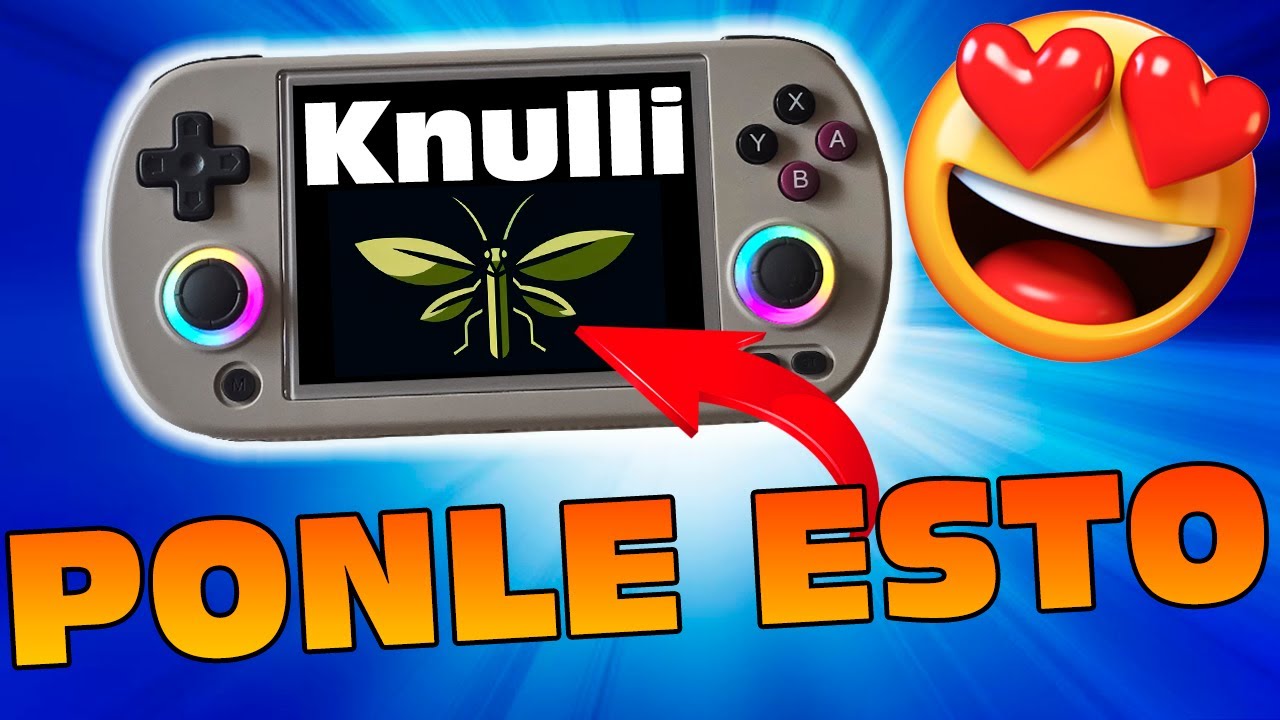 ✅ Anbernic RG40XXH es MUCHO MEJOR con KNULLI!!
